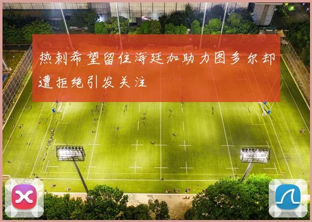 热刺希望留住海廷加助力图多尔却遭拒绝引发关注